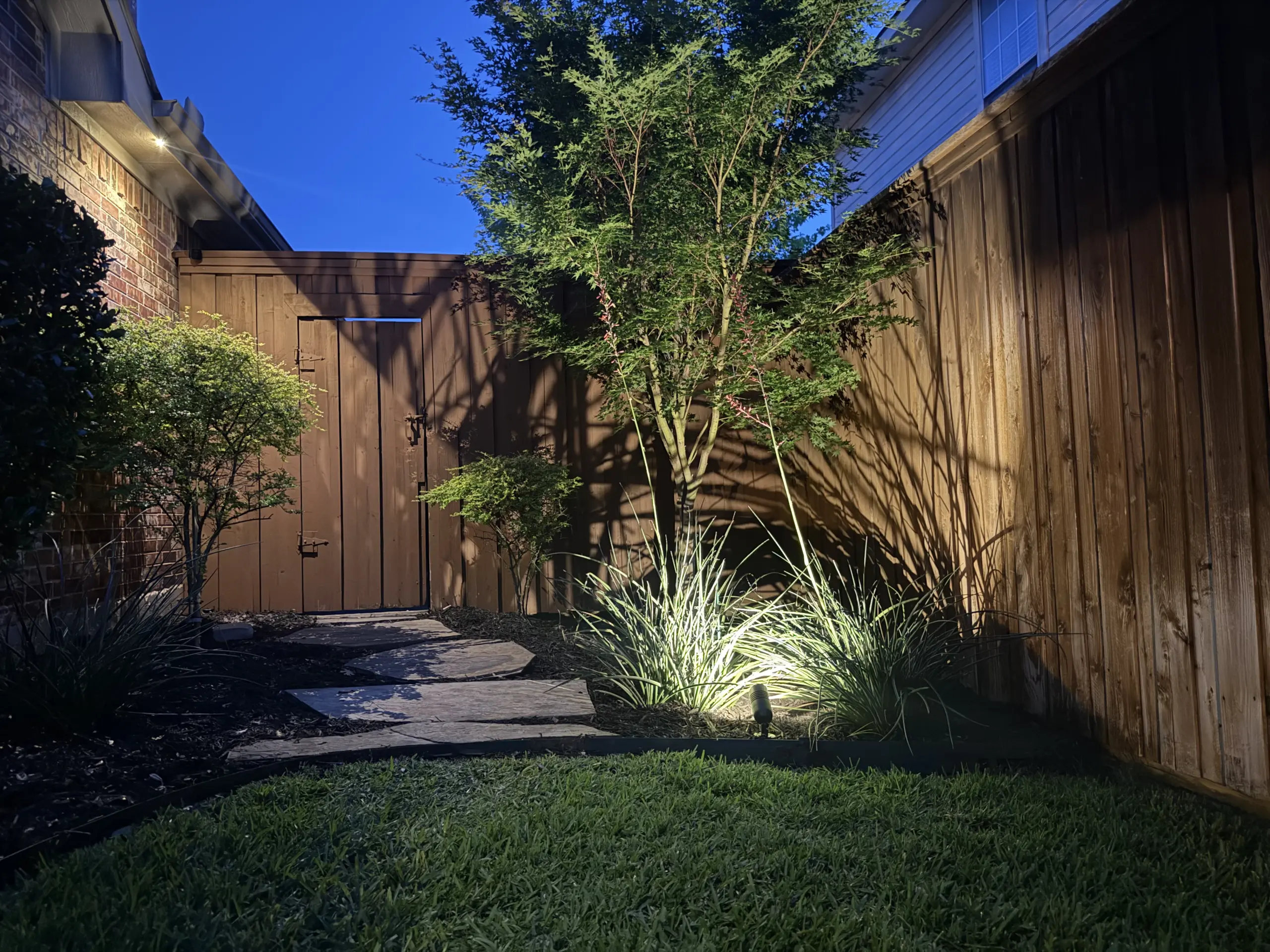 Allen, TX Home Outdoor Lighting Transformation
