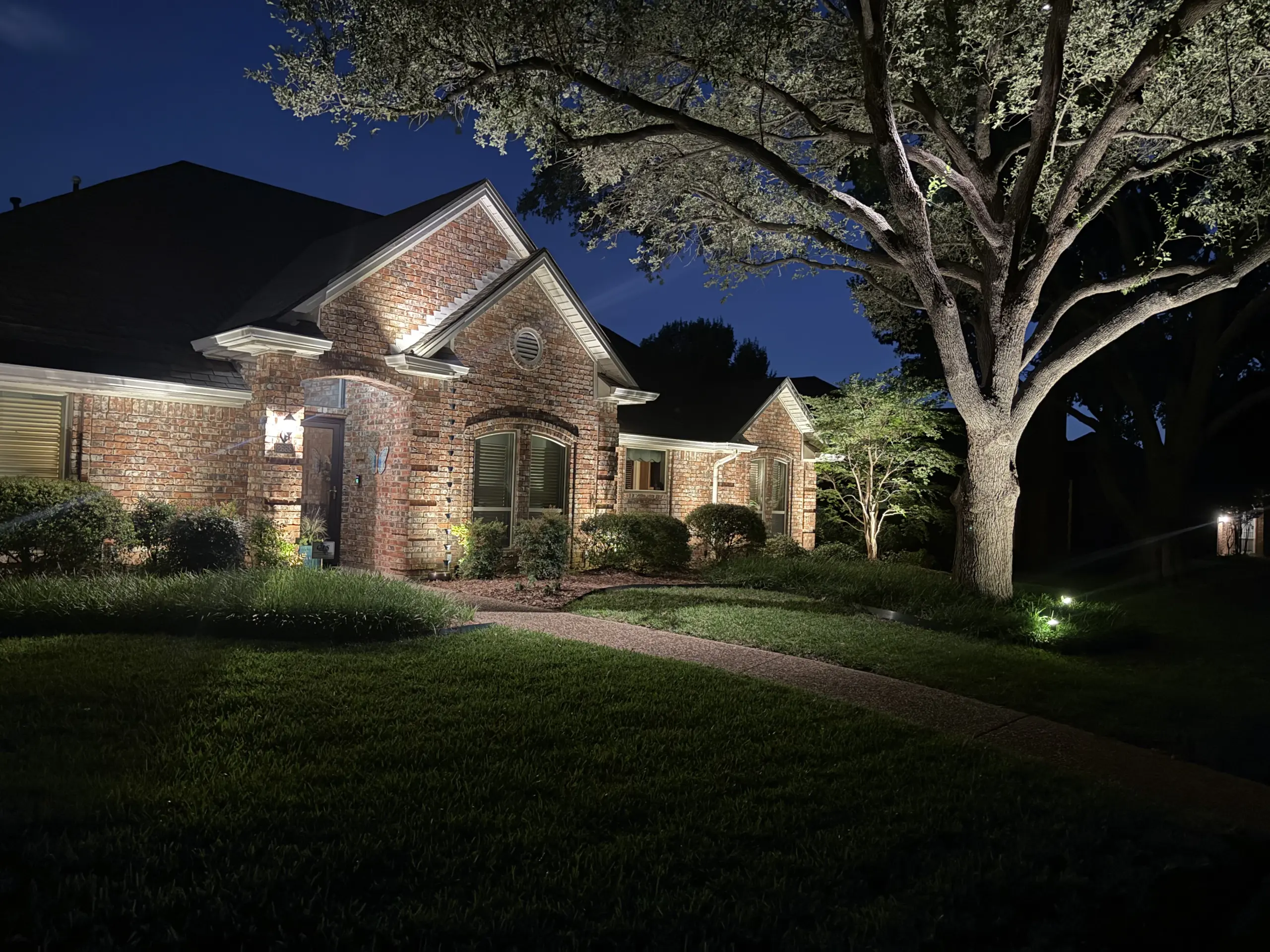 Recent Projects Home Outdoor Lighting in Richardson, TX